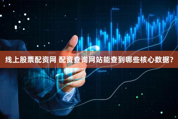 线上股票配资网 配资查询网站能查到哪些核心数据？