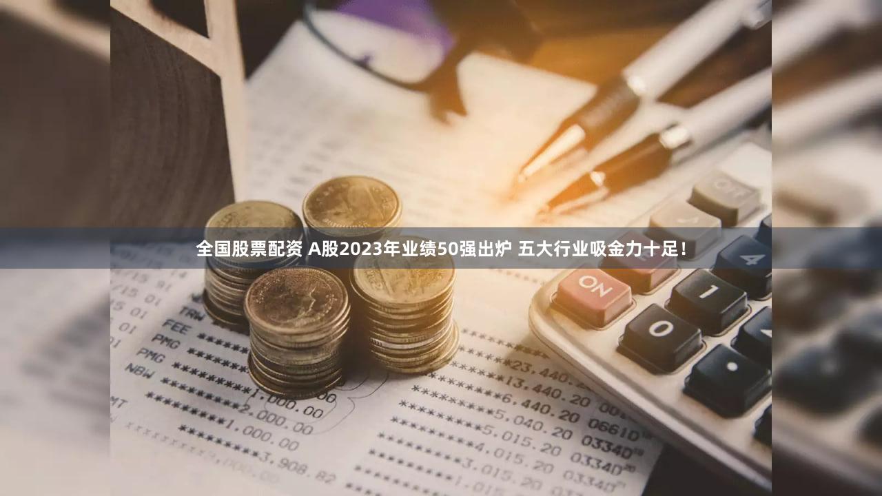 全国股票配资 A股2023年业绩50强出炉 五大行业吸金力十足!
