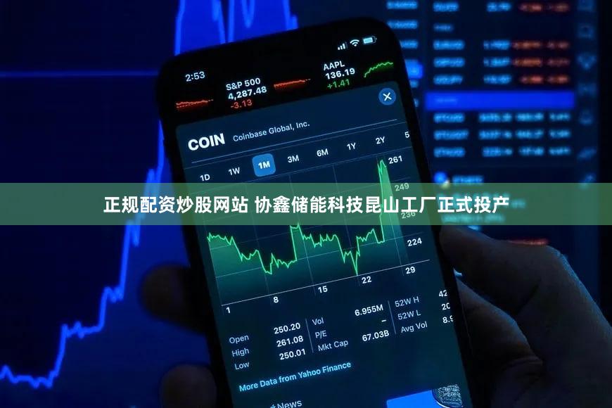 正规配资炒股网站 协鑫储能科技昆山工厂正式投产
