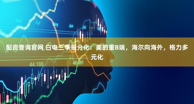配资查询官网 白电三季报分化：美的重B端，海尔向海外，格力多元化